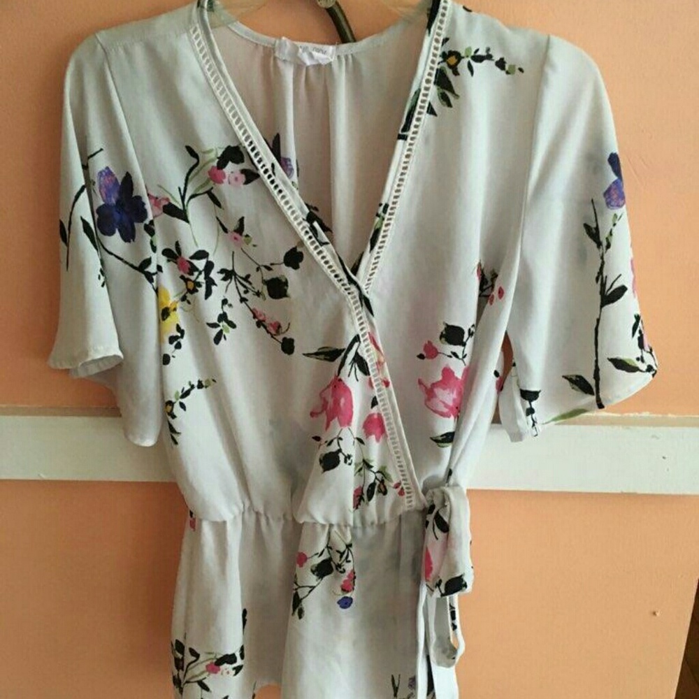 Floral blouse